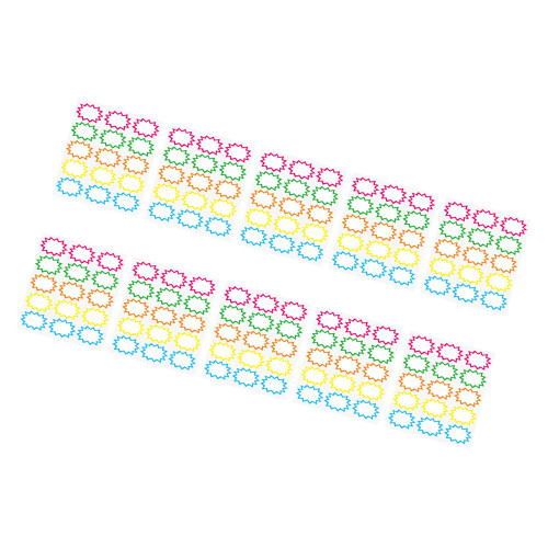 Autocollant de prix 3x2 pouces, pour les points de vente au-C