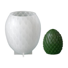 Moule artisanal en Silicone Flexible, en écailles de Dragon,-L