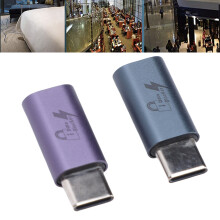 2 Stück USB-C Datenblocker aus Aluminiumlegierung sichere Ladung