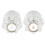 Acrylic Shower Faucet Knobs Set of 2 for Camper Sink 1