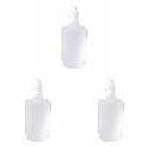 100ml Squeezable Eye Drop Bottles with Screw Cap (3 Pack)