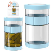 1-Gallon Glass Fermentation Jar with Airlock Lid