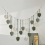 Macrame Wall Hanging Ornament Woven Leaves Handmade 2