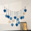 Macrame Wall Hanging Ornament Woven Leaves Handmade 3