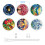 Stained Glass Window Hanging Jigsaws Puzzle Suncatchers 2D-E 2