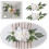 2Pcs Decorative Flower Design Curtain-Type A light pink 3