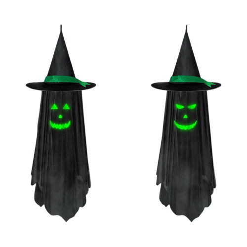 Large Glowing Black Specter Hanging Decoration For-Squinting 1