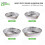 Aluminiumfolienformen, 15 cm, 100er-Packung 4