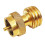 Brass Propane Grill Adapter for 1 lb Cylinder 2