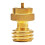Brass Propane Grill Adapter for 1 lb Cylinder 3