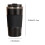Stainless Steel Thermal Coffee Cup with Leather Wrap and 3