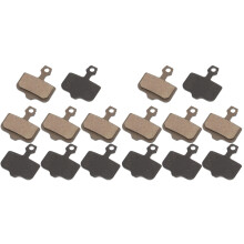 2Sets Bicycle Disc Brake Pads Durable Semi-Metal Resin for Cycling