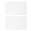 2St Auto Touchscreen Anti-Glans Film Transparante Screen Shield 1