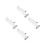 4Pcs Portable Transparent Table Saw Dust Extraction Cover 1