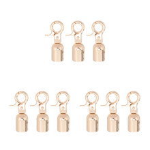 9Pcs Durable Zinc Alloy Rope Carabiner Clips for Versatile Use