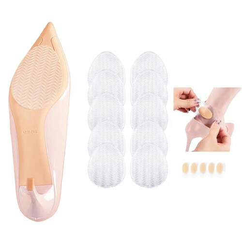 5 Pair Safety Inserts Soles Protector Rubber Texture for Women 1