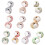 2Pcs Colored Dyed Soft Cotton Yarn 250.43Yard Each-YT20 3