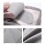 Durable Women's Fingerless Workout Gloves Breathable and-Gray M 5