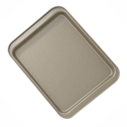 Rektangulär bakplåt i rostfritt stål, non-stick, 24x18 cm 2