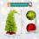 ELEVENTIME Bendable Christmas Tree Stand Green 3