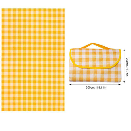 Kayannuo waterproof picnic mat red large 1