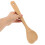 Heart-shaped wooden spoon bamboo serving stirring spoon 4