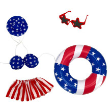Porch Geese Outfit Complete Set Includes Bikini Top Skirt-A s