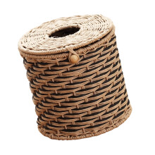 Panier de rangement en rotin tissé à la main, imitation pour-6