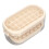 Beige 2-Schicht-Eiswürfel-Formen-Set, 54 Eiswürfel, 22,7  12  9,6 cm 1
