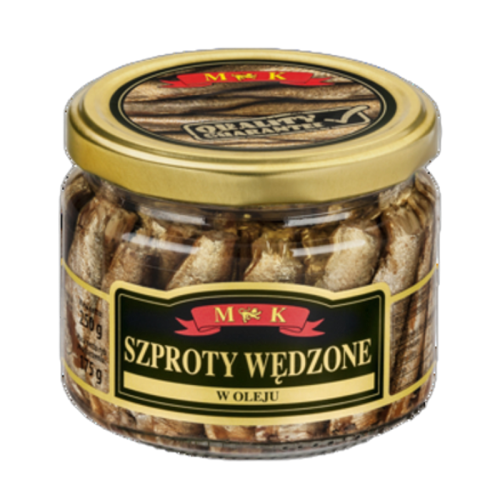 MK Szproty wędzone w oleju 250 g