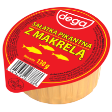 Dega Sałatka pikantna z makrelą 130g