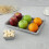 Livrdious snack and fruit tray 6-slot plastic organizer 4