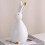 Ceramic Bunny Figurine Porcelain White Style A 1