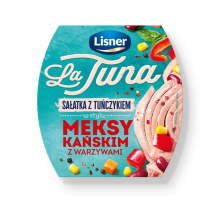 Sałatka z tuńczykiem w stylu MEKSYKAŃSKI z warzywami Lisner 160 g