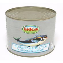 Tuńczyk rozdrobniony w oleju Iska 1705 g