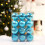 AuroraX Blue Sequined Ball Ornaments 5 Inch 24 Pcs 1