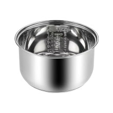 Rice Cooker Replacement Pot, Stainless Steel Rice Cooker Inner Pot, Non stick Replacement Pots for Kitchen Pressure Cooker Rice Maker 2.5L