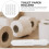 Toilet Paper Holder Spindle Rod Replacement 5 pcs White 4