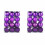 Christmas Ball Ornaments Purple 48PCS 1