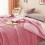 Cooling Blanket Flannel Fleece 1.2x2m Pink 100% Polyester 5