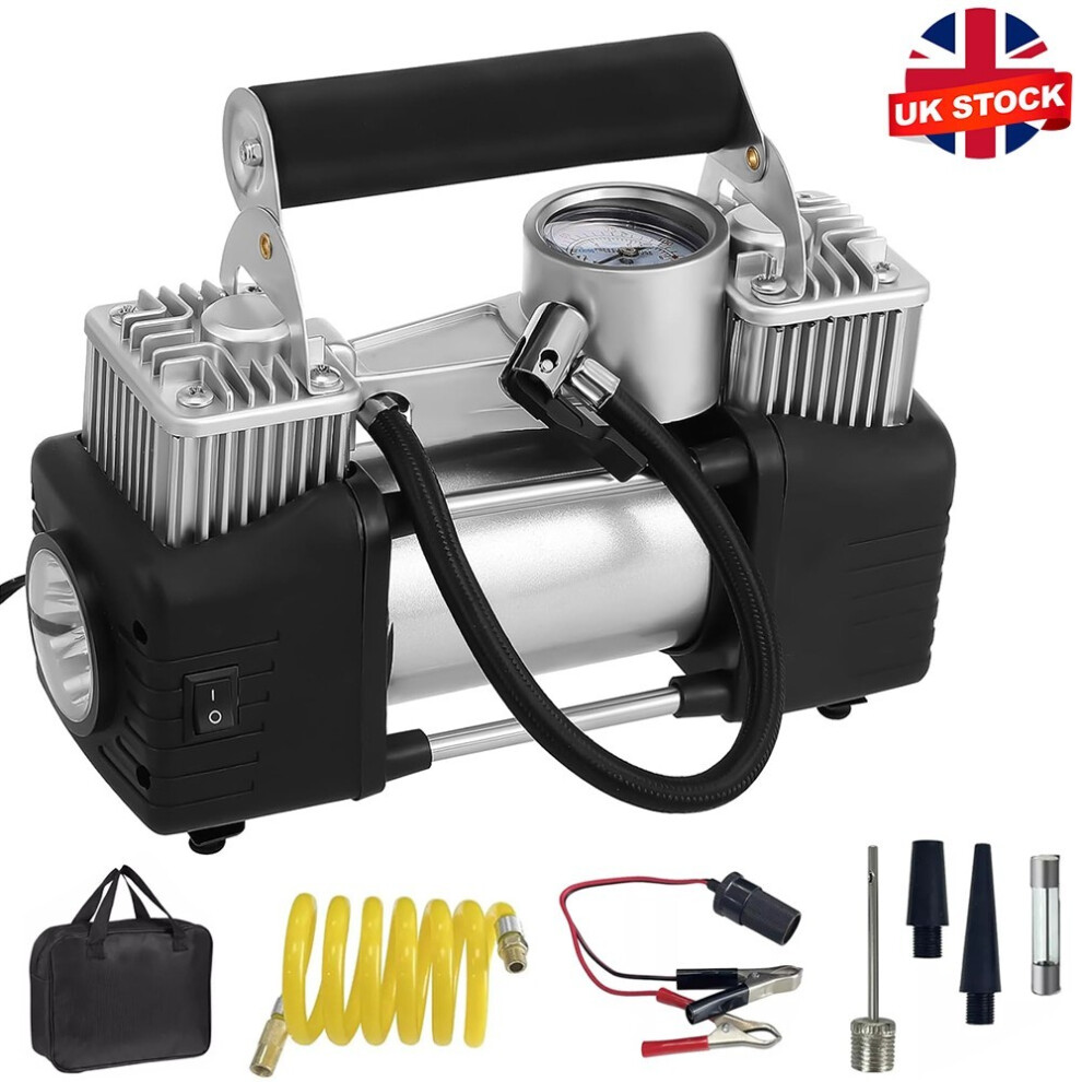 Heavy Duty 12V Electric Car Tyre Inflator Portable Air Compressor Pump 703052549199