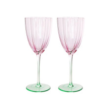 Crystal Wine Glass – Petal Design, 240 ml or 380 ml