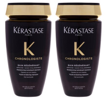 Chronologiste Bain Regenerant Shampoo-Pack of 2 by Kerastase -8.5 oz
