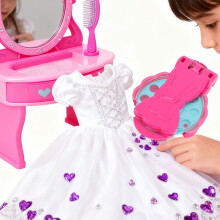 Hair Bling Styling-Tool Pink ABS-Kunststoff + 22 Stück Aufkleber