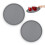Rundes Serviertablett 2er-Pack 35 cm 1