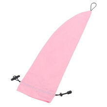Wasserdichte Haarwaschhaube für langes Haar Pink