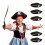 Piratenhut für Kinder, 6er-Pack 1