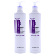Fanola Mund-Nasen-Schutzmaske „No Yellow“ für Damen und Herren – 335 g Maske – 2er-Pack