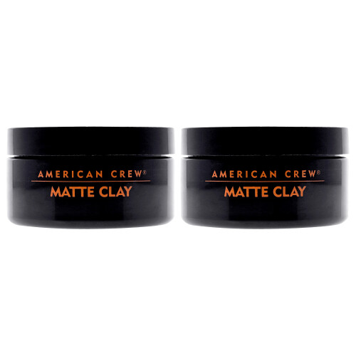 American Crew Matte Clay von American Crew für Männer – 85 g Knete – 2er-Pack