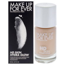 HD Skin Hydra Glow - 1R02 Koel Alabaster van Make Up For Ever voor Vrouwen - 1,01 oz Foundation